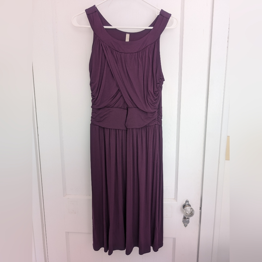 Purple sleeveless NWOT Modcloth Gilli dress